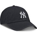 gebogene-marineblaue-verstellbare-kappe-fur-kinder-club-unstructured-organic-cotton-der-new-york-yankees-mlb-von-nike
