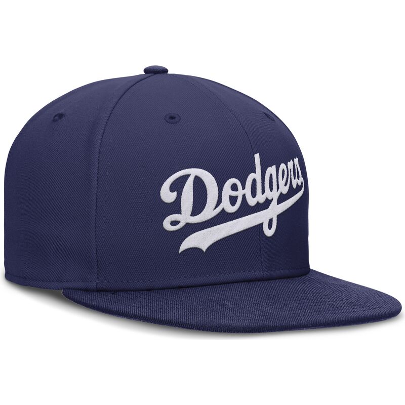 blaue-flache-verstellbare-kappe-dri-fit-true-structured-round-bill-der-los-angeles-dodgers-mlb-von-nike