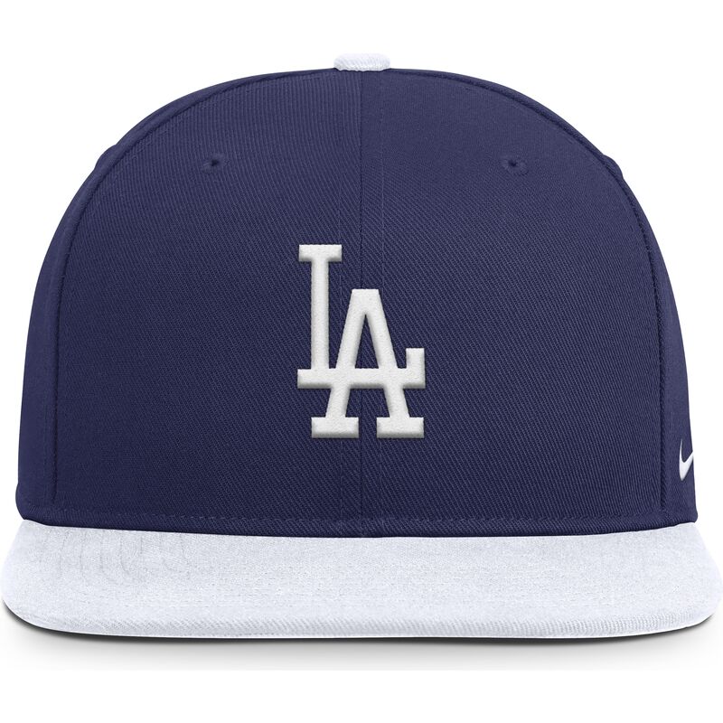 blau-weisse-flache-snapback-kappe-nike-dri-fit-pro-structured-square-bill-der-los-angeles-dodgers-mlb-von-nike blau-weisse-flache-snapback-kappe-nike-dri-fit-pro-structured-square-bill-der-los-angeles-dodgers-mlb-von-nike