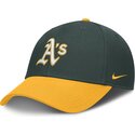 cepice-zaoblena-zelena-nastavitelny-pasek-dri-fit-club-structured-oakland-athletics-mlb-nike