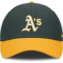 cepice-zaoblena-zelena-nastavitelny-dri-fit-club-structured-oakland-athletics-mlb-nike