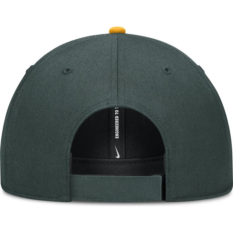 cepice-zaoblena-zelena-nastavitelny-pasek-dri-fit-club-structured-oakland-athletics-mlb-nike