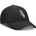 nike-curved-brim-club-structured-uv-poly-ripstop-chicago-white-sox-mlb-black-adjustable-cap