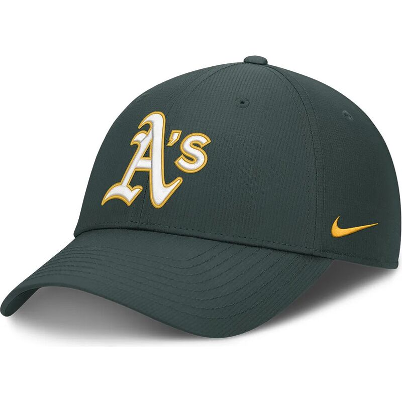 nike-curved-brim-club-structured-uv-poly-ripstop-oakland-athletics-mlb-green-adjustable-cap