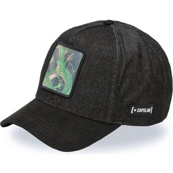 Čepice zaoblená černá snapback DBS7 SHE Shenron Dragon Ball Capslab