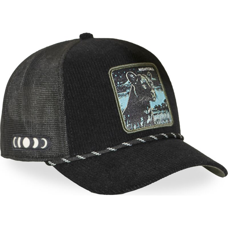 cepice-zaoblena-cerna-snapback-nightcall-bea3-nigb-panter-mytologicka-stvoreni-capslab