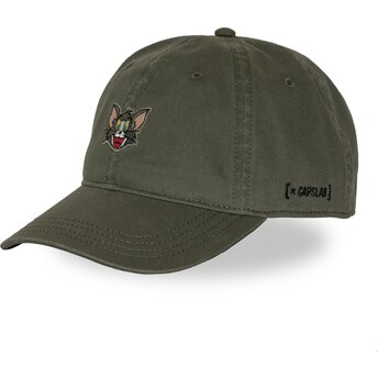 Grüne verstellbare Curved Cap Tom TAJ8 CATB Looney Tunes von Capslab