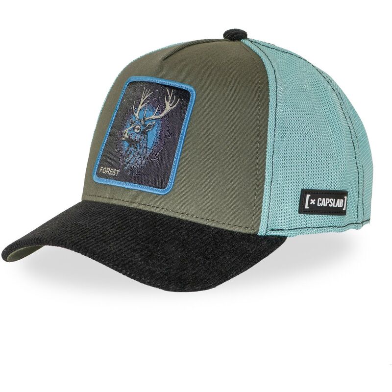 mehrfarbige-trucker-cap-hirsch-bea3-forb-beasts-von-capslab