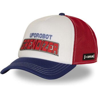 Mehrfarbige Trucker-Kappe Robot Grendizer GOL7 UFOB von Capslab