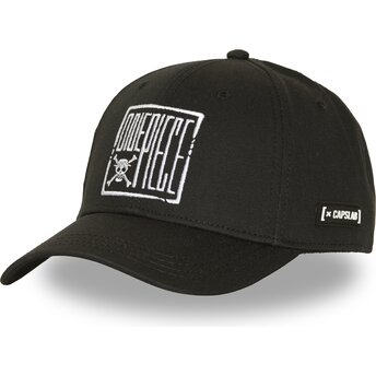 Capslab Curved Brim OP7 EMBB One Piece Black Snapback Cap