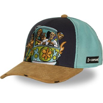 Čepice zaoblená vícebarevná snapback SD2 MYSTB The Mystery Machine Scooby-Doo Capslab