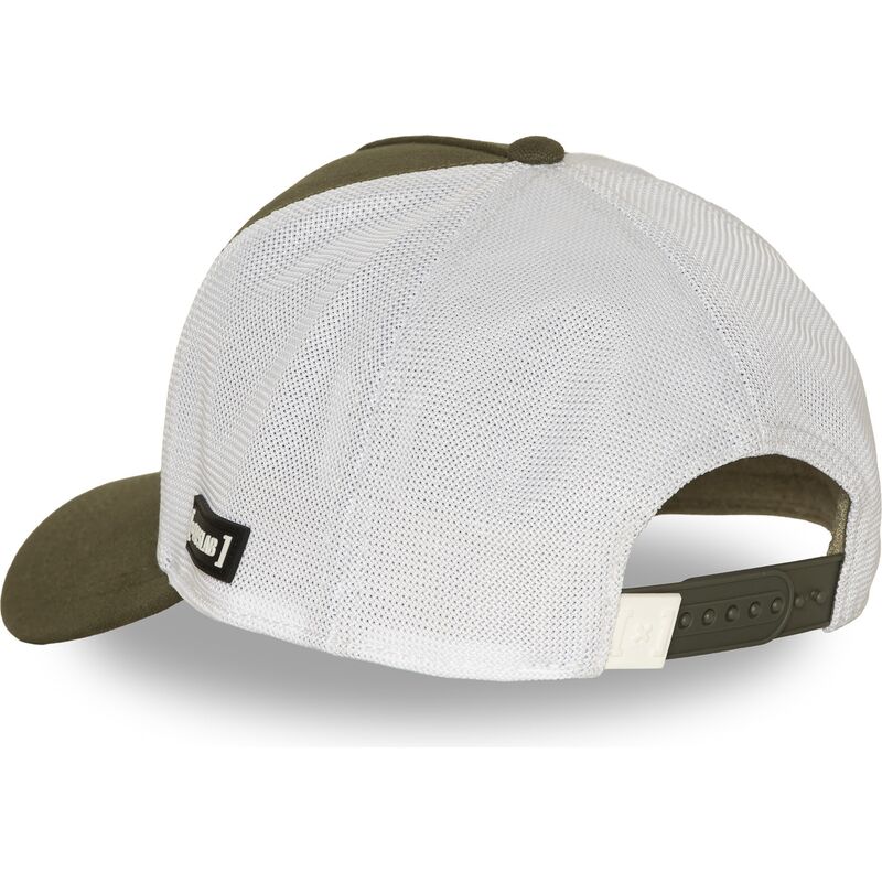 trucker-cap-grun-und-weiss-trunks-dbs8-futb-dragon-ball-von-capslab