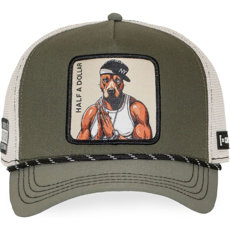 cepice-zaoblena-zelena-snapback-half-a-dollar-halfb-hip-hop-dogz-capslab