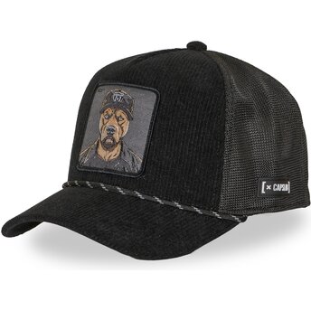 Čepice zaoblená černá snapback Bad Dog BADB Hip Hop Dogz Capslab