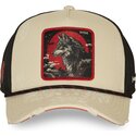 cepice-zaoblena-bezova-snapback-wise-bea3-wisb-vlk-mytologicka-stvoreni-capslab