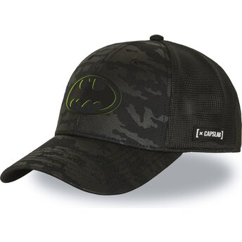 Čepice zaoblená maskáčová snapback DC11 LOGB Batman DC Comics Capslab