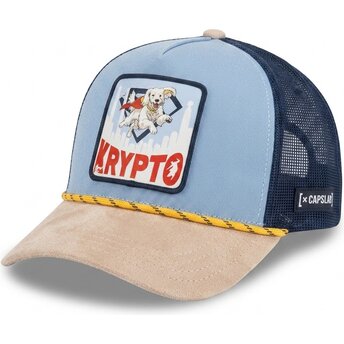 Trucker-Cap blau und beige Krypto DC12 PCTKRYPB DC Comics von Capslab