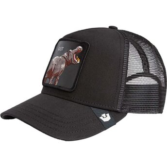 Čepice zaoblená černá snapback Gut Hippo Sport The Farm...