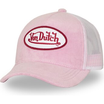 Čepice zaoblená růžová snapback KYLIE P Von Dutch