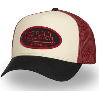 Čepice zaoblená vícebarevná snapback POLY07 Von Dutch
