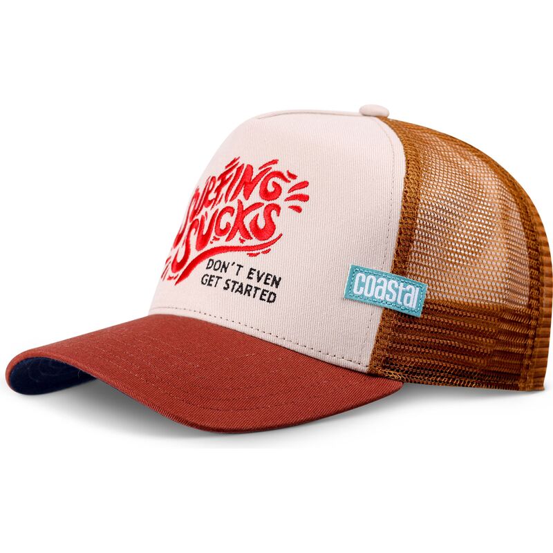 cepice-zaoblena-hneda-snapback-surfing-sucks-coastal cepice-zaoblena-hneda-snapback-surfing-sucks-coastal
