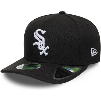 Čepice zaoblená černá snapback 9SEVENTY Stretch Snap Player Replica Chicago White Sox MLB New Era