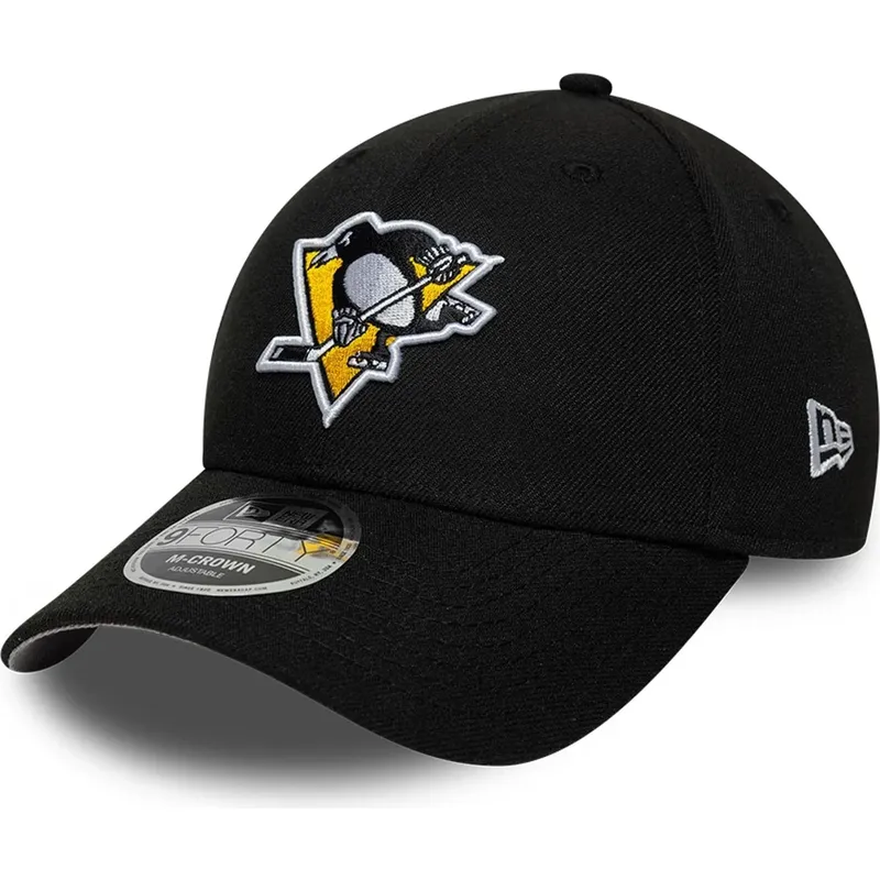 cepice-zaoblena-cerna-snapback-9forty-m-crown-team-pittsburgh-penguins-nhl-new-era
