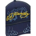 cepice-zaoblena-namornicka-modra-snapback-1971-ed-hardy