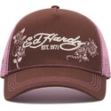 cepice-zaoblena-hneda-snapback-rosa-skull-and-roses-ed-hardy