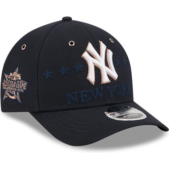 Čepice zaoblená námořnická modrá snapback 9FORTY M-Crown All Star Game New York Yankees MLB New Era