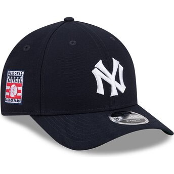 Čepice zaoblená námořnická modrá snapback 9FORTY M-Crown Hall Of Fame New York Yankees MLB New Era