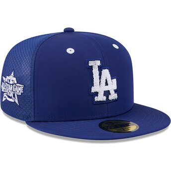 Čepice rovná modrá přiléhavá 59FIFTY All Star Game Workout Los Angeles Dodgers MLB New Era