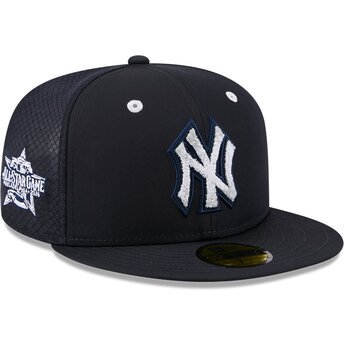 Čepice rovná námořnická modrá přiléhavá 59FIFTY All Star Game Workout New York Yankees MLB New Era