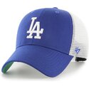 cepice-zaoblena-modra-snapback-pro-deti-mvp-branson-los-angeles-dodgers-mlb-47-brand