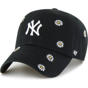 Čepice zaoblená černá nastavitelný pro děti Clean Up Scatter New York Yankees MLB 47 Brand