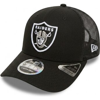 Čepice zaoblená černá snapback 9SEVENTY Stretch Snap Team...