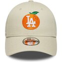 cepice-zaoblena-bezova-nastavitelny-pro-deti-9forty-fruit-icon-orange-los-angeles-dodgers-mlb-new-era
