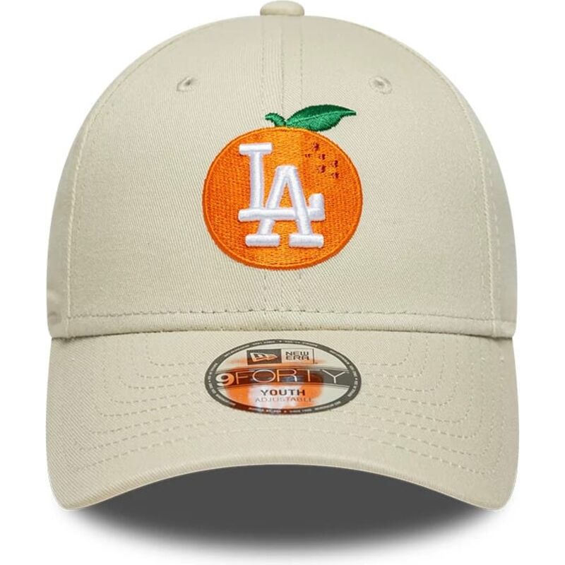 cepice-zaoblena-bezova-nastavitelny-pro-deti-9forty-fruit-icon-orange-los-angeles-dodgers-mlb-new-era