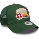 cepice-zaoblena-zelena-snapback-pro-deti-a-frame-outdoor-new-era