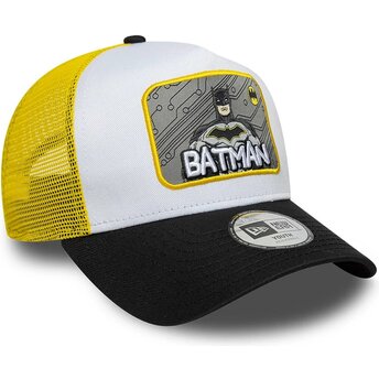 Čepice zaoblená vícebarevná snapback pro děti A Frame Patch Batman DC Comics New Era