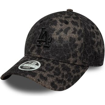 Čepice zaoblená leopardí nastavitelný 9FORTY Leopard Cosy Los Angeles Dodgers MLB New Era