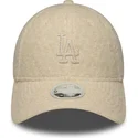 cepice-zaoblena-bezova-snapback-9forty-m-crown-winter-borg-los-angeles-dodgers-mlb-new-era