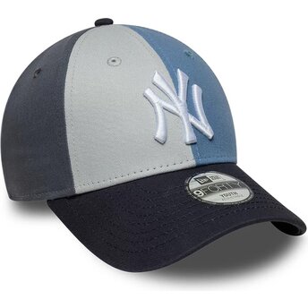 Čepice zaoblená vícebarevná nastavitelný pro děti 9FORTY Colourblock New York Yankees MLB New Era