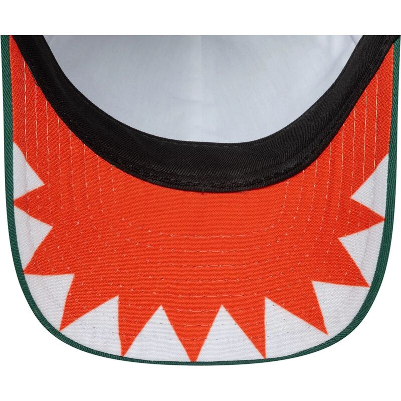 cepice-zaoblena-zelena-snapback-pro-deti-9forty-dino-face-new-era
