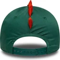 cepice-zaoblena-zelena-snapback-pro-deti-9forty-dino-face-new-era
