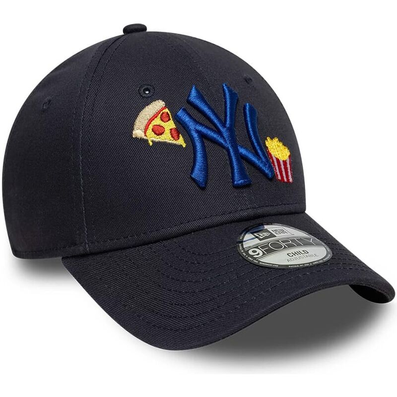 cepice-zaoblena-namornicka-modra-nastavitelny-pro-deti-9forty-food-icon-new-york-yankees-mlb-new-era