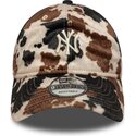 cepice-zaoblena-hneda-nastavitelny-9twenty-animal-print-new-york-yankees-mlb-new-era