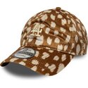 cepice-zaoblena-hneda-nastavitelny-9twenty-animal-print-los-angeles-dodgers-mlb-new-era