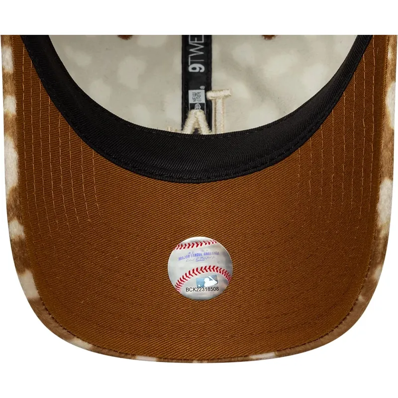 cepice-zaoblena-hneda-nastavitelny-9twenty-animal-print-los-angeles-dodgers-mlb-new-era