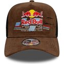 cepice-zaoblena-hneda-snapback-a-frame-distressed-cord-red-bull-racing-formula-1-new-era